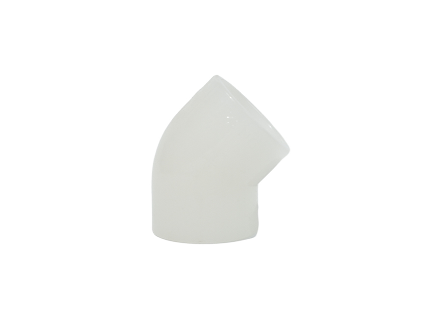 PVDF 45 asteen kyynärpää PVDF 45 asteen kyynärpää